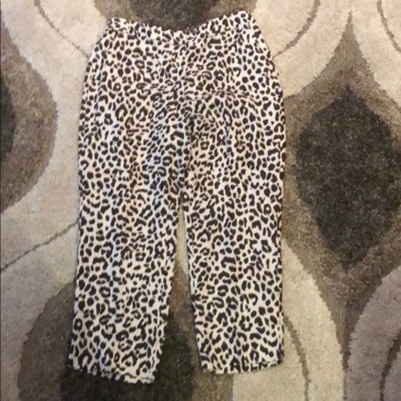 J. Crew Pants - J. Crew • Easy pant in leopard